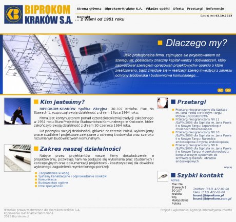 Biprokom-Kraków. Firma inżynieryjno-konsultingowa