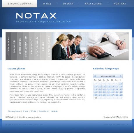 Notax. Prowadzenie ksiąg rachunkowych. Doradztwo podatkowe