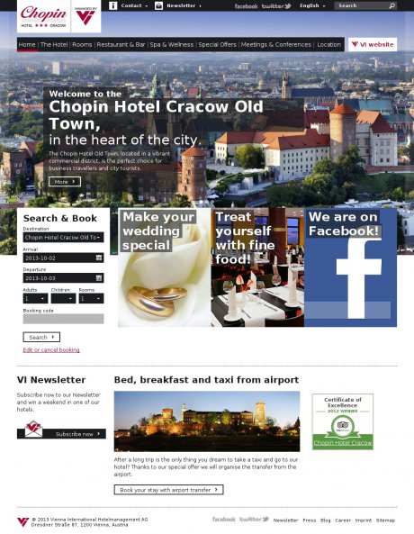 Chopin Hotel Cracow
