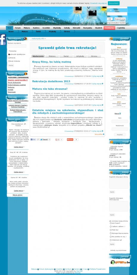 Maturzysty.info. Portal dla maturzystów