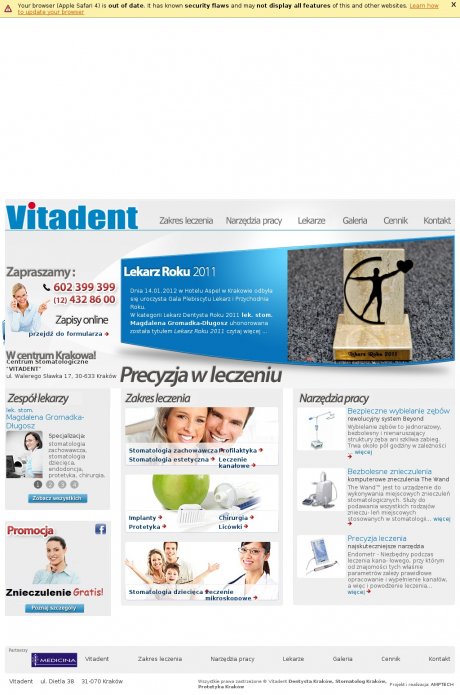 Vitadent. Centrum stomatologii